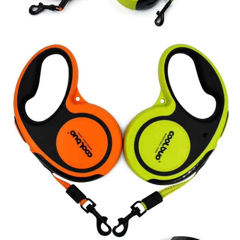 Portable 5Meters Automatic Retractable Leash Traction Rope Nylon For Large Medium Dogs Cat Puppies Accessories Extension Lanyard