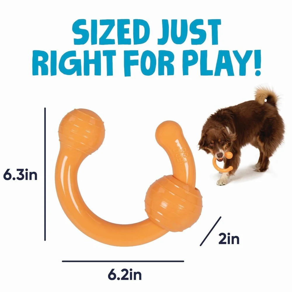 Durable Dog Toy with Chew Guard Technology Squeaky Treat Dispenser Engaging Puzzle Interactive Play Medium to Large Dogs