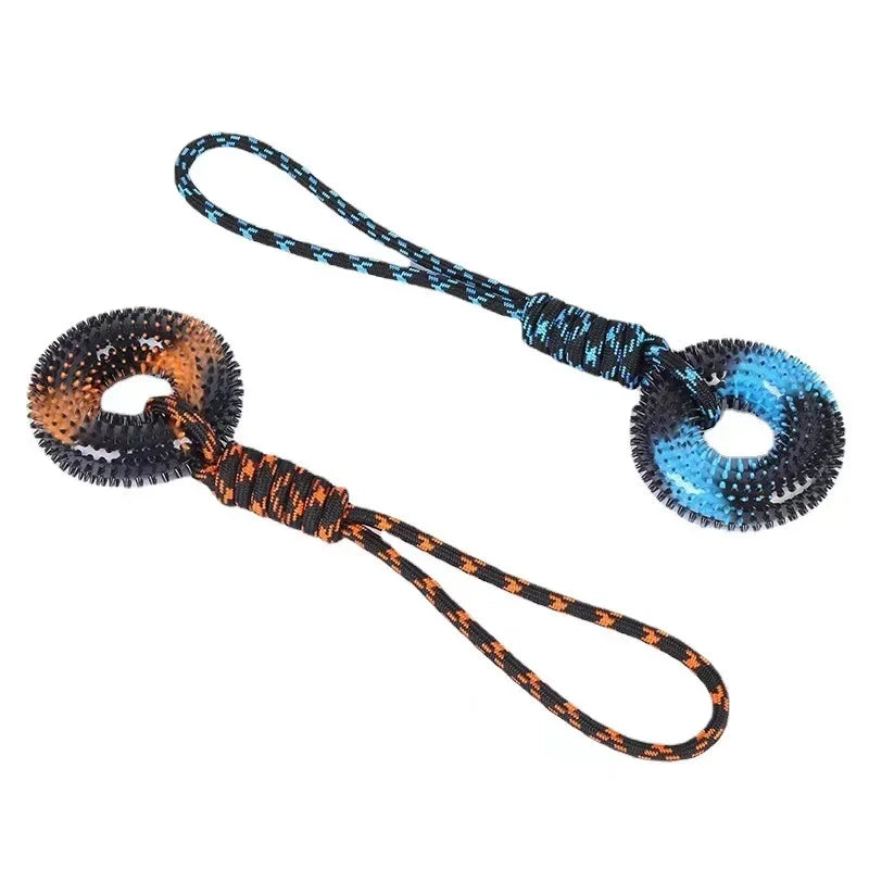 Dog Toys Pet Pull Ring Training Pull Ring EVA Material Bite-proof Floating Interactive Toys Dog Dog Resistant Pull Ring