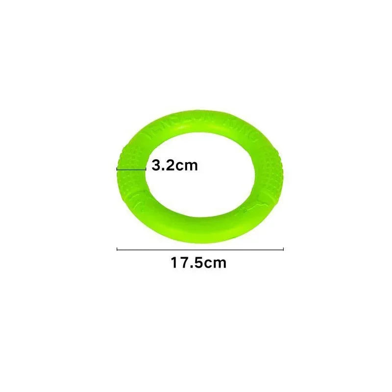 Dog Toys Pet Pull Ring Training Pull Ring EVA Material Bite-proof Floating Interactive Toys Dog Dog Resistant Pull Ring