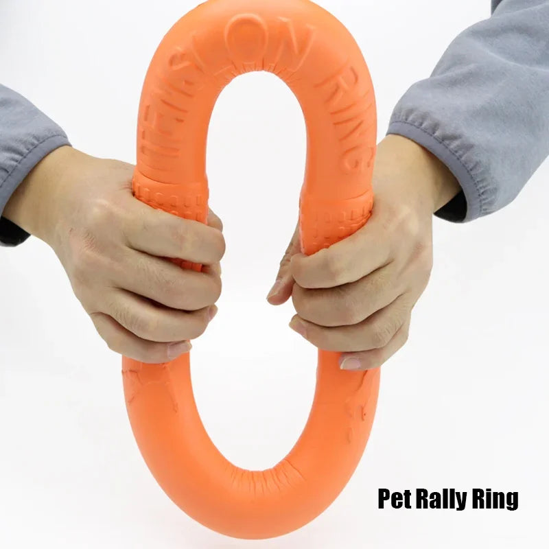 Dog Toys Pet Pull Ring Training Pull Ring EVA Material Bite-proof Floating Interactive Toys Dog Dog Resistant Pull Ring