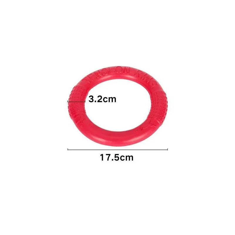Dog Toys Pet Pull Ring Training Pull Ring EVA Material Bite-proof Floating Interactive Toys Dog Dog Resistant Pull Ring