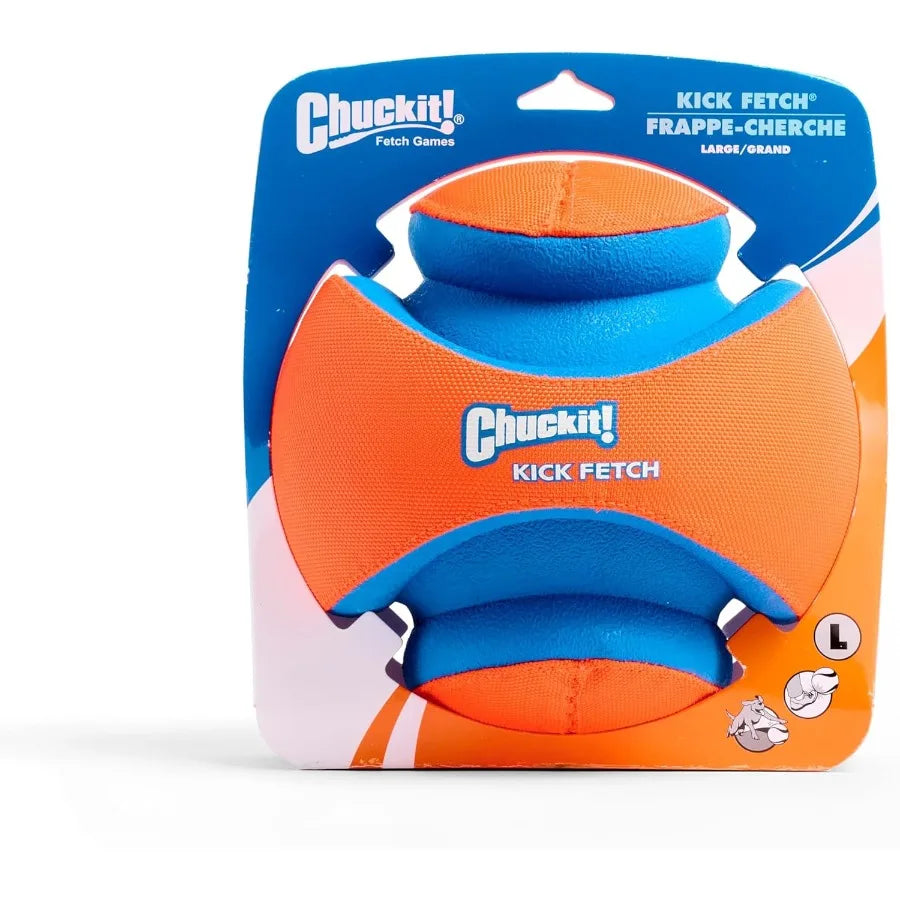 Kick Fetch Ball Dog Toy Floats in Water Perfect for Interactive Play Made with Durable Rubber and Foam For Large Dogs Size Larg