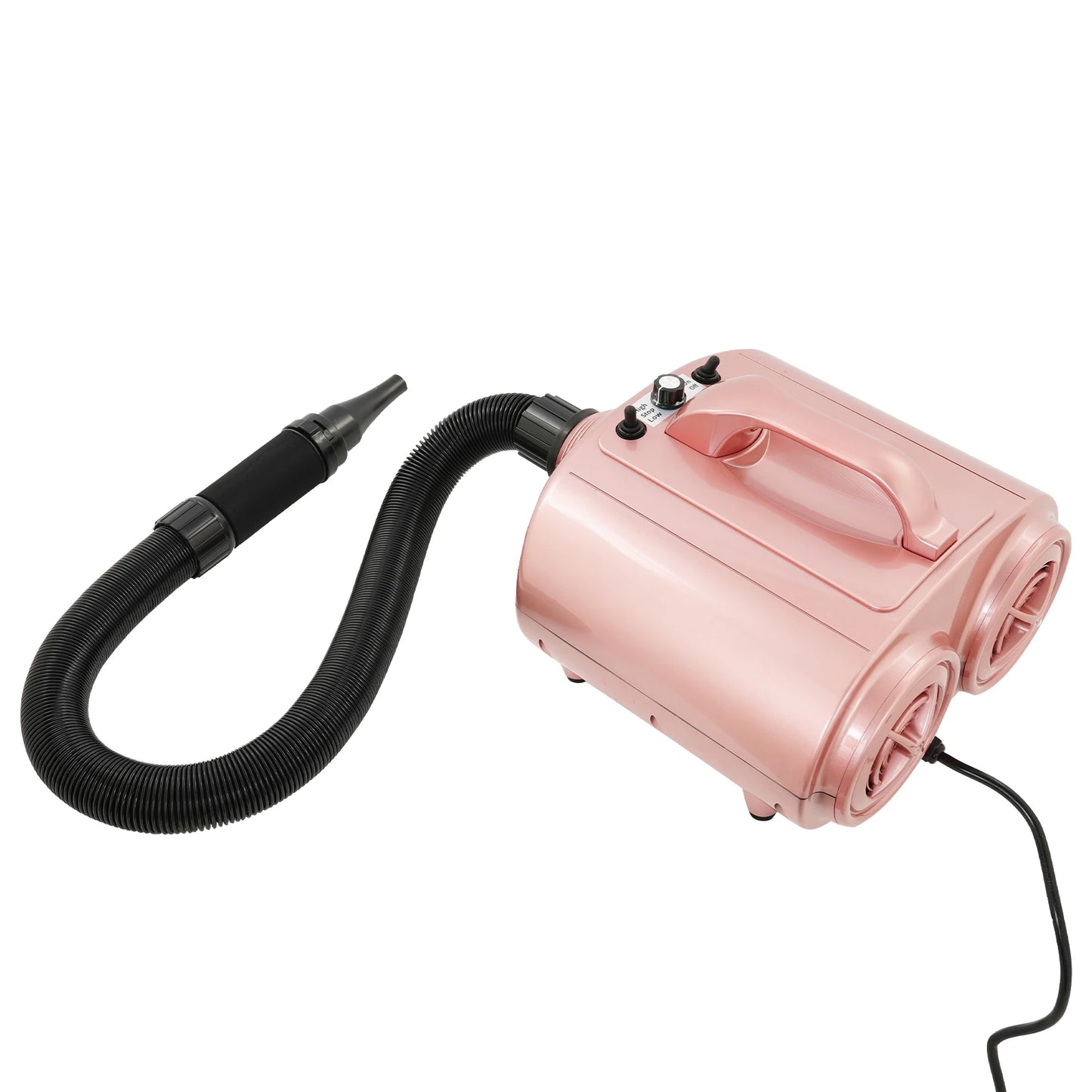 Dog Dryer Pet Hair Blower Pet Grooming Hair Dryer Dog Dryer 3600W Dual Motor Adjustable Speed Temperature 2 Nozzles Low Noise