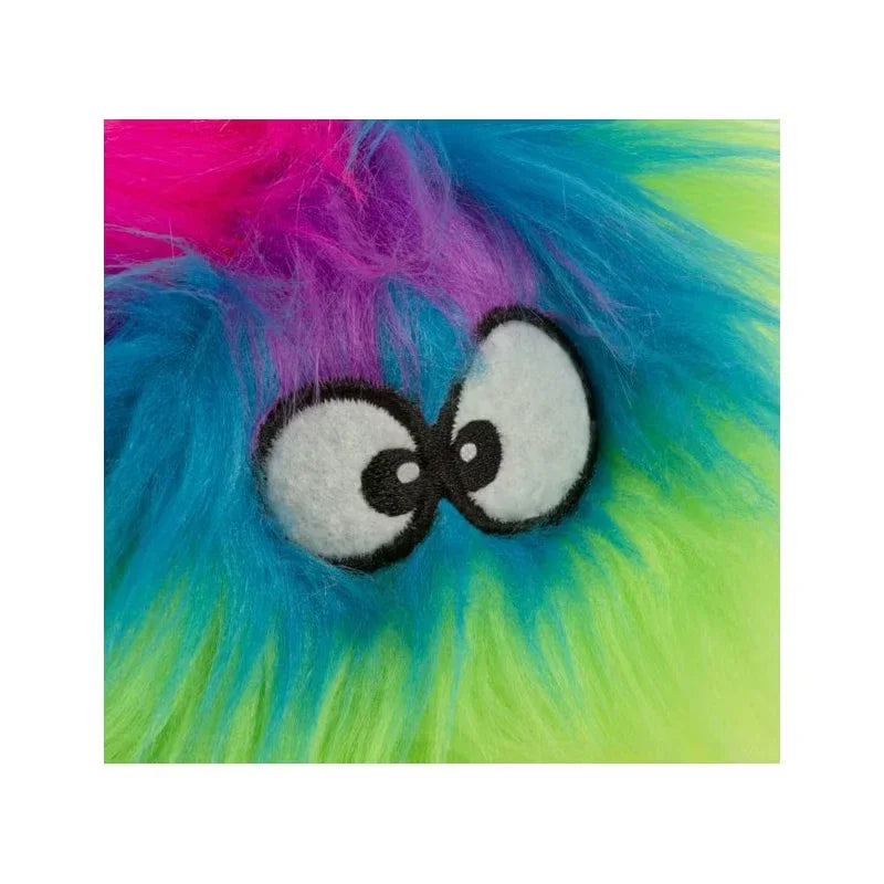 Furballz Chew Proof Squeaky Plush Dog Toys with Odor Control Soft Durable Puppy Chew-Resistant Toy for Small Large Dogs
