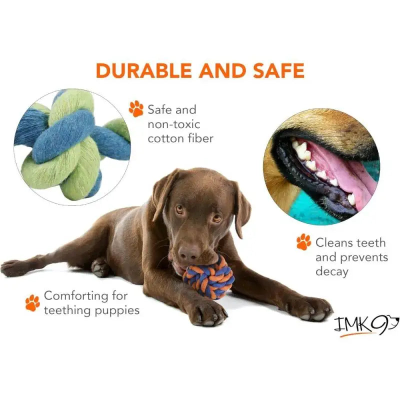 Multi layer woven wear-resistant rope! Small and medium-sized dog chew toys with bite resistant chewing rope
