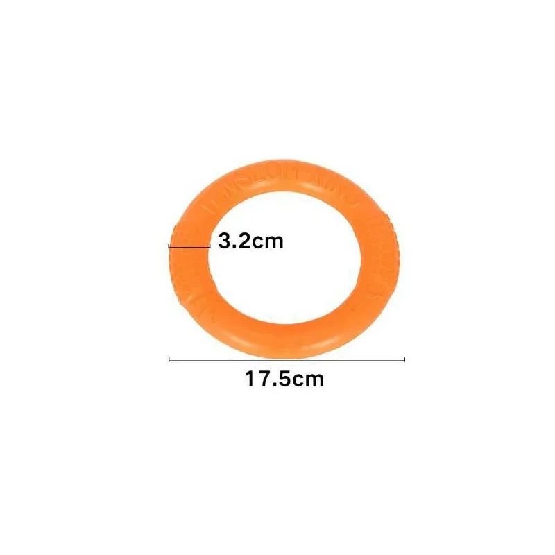 Dog Toys Pet Pull Ring Training Pull Ring EVA Material Bite-proof Floating Interactive Toys Dog Dog Resistant Pull Ring