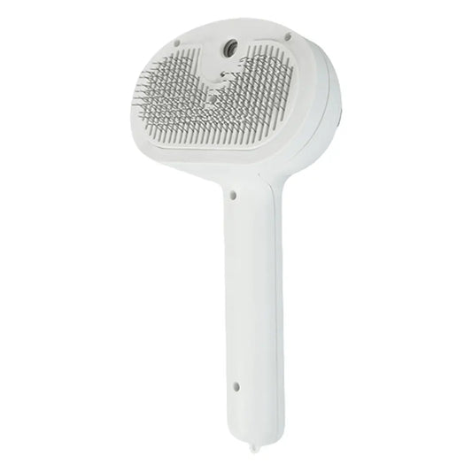 Cat Grooming Brush with Release Button Massage Grooming Brush Rechargeable Spray Cat Brush for Long and Short Hair Dogs and Cats